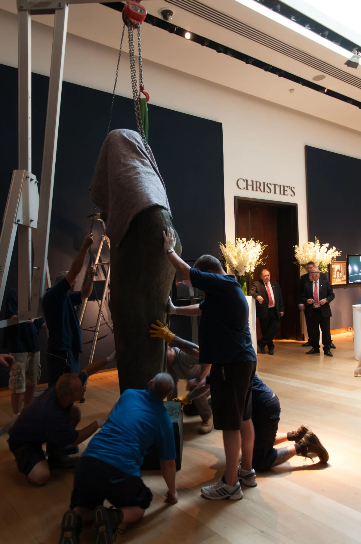 Christie's - an auction house in London - is organising a new exhibition and an upcoming sale.