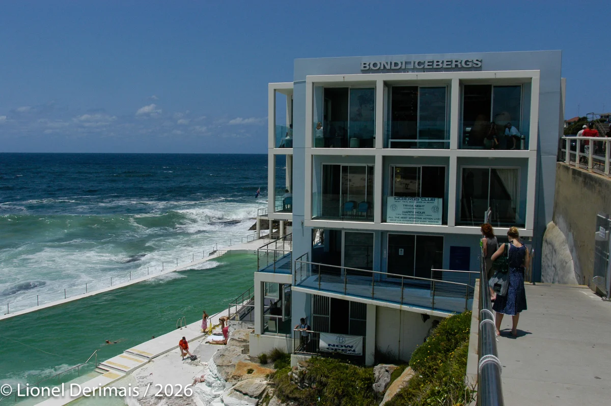 Bondi Icebergs, famous spot on Bondi beach, Sydney, Australia.