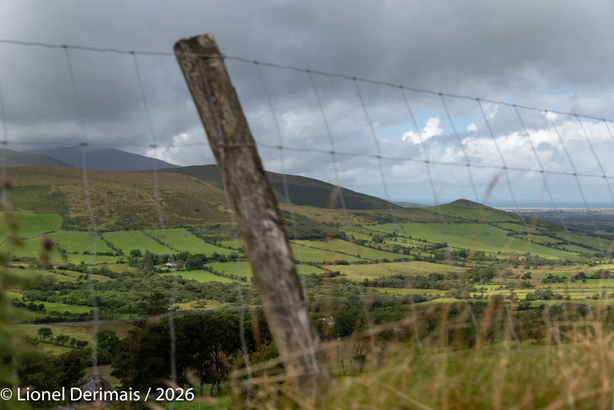 The rolling hills of county Kerry, Ireland.