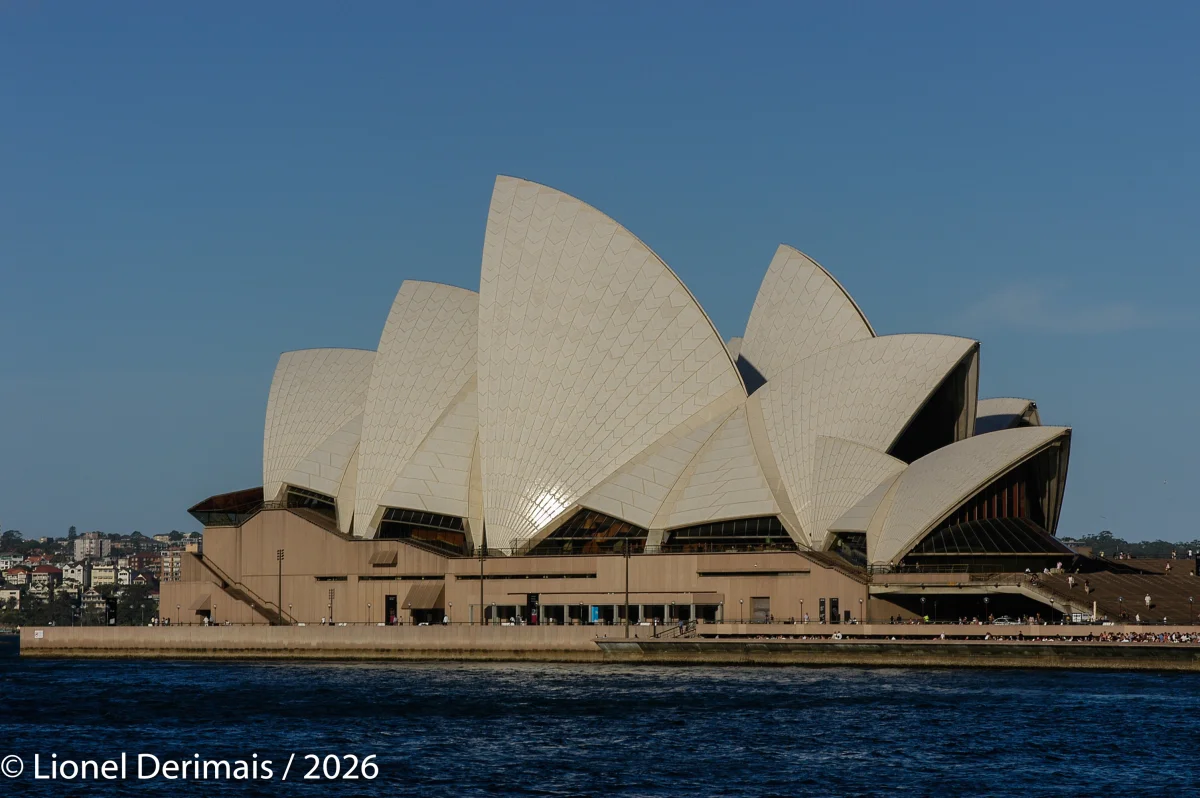 The Sydney Opera House in Sydney harbour, Australia was designed by Danish architect Jørn Utzon.