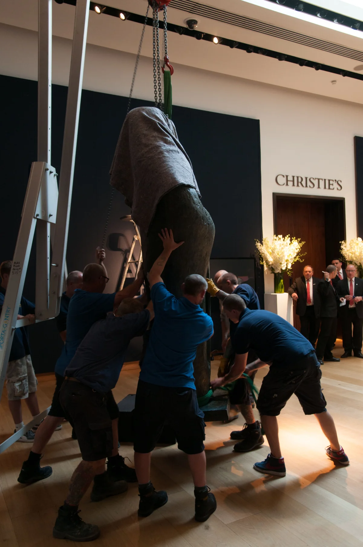 Christie's - an auction house in London - is organising a new exhibition and an upcoming sale.